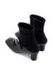 Nontheless Side Buckle Sock Boots 6Cm / Black Fabric