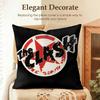 Band The CClash Cushion Cover Natural Linen Organic Fabric DoubleSided Printing Sofa Home Decor Gift Pillow Case