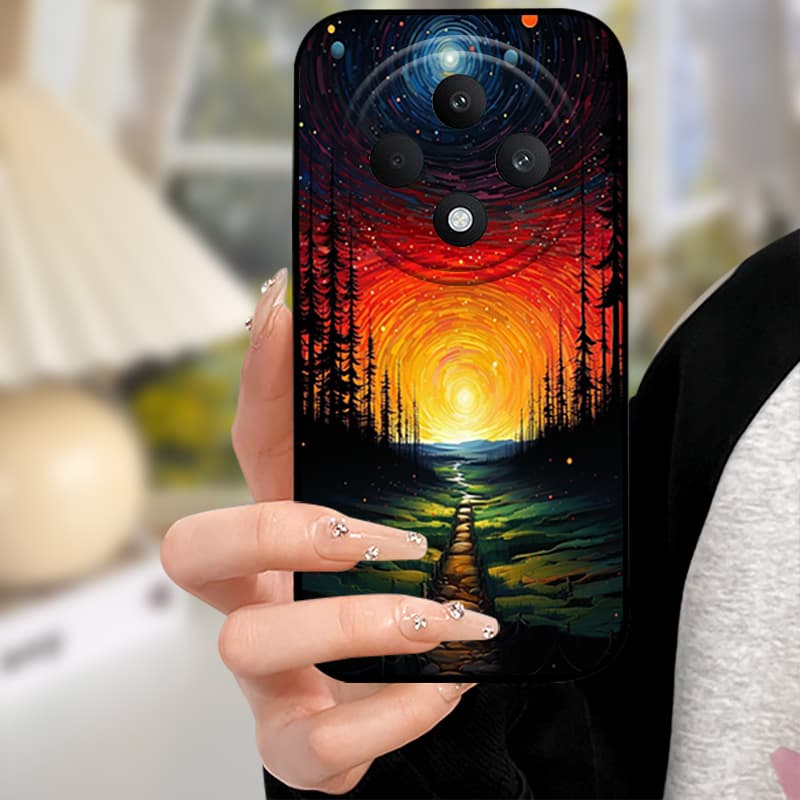 Чехол для Oppo Reno 12F 4G Расписной Чехол Милый Мягкий Силиконовый Чехол для Oppo Reno12 F Reno 12 FS Reno12F F27 5G CPH2687 Черные Чехлы