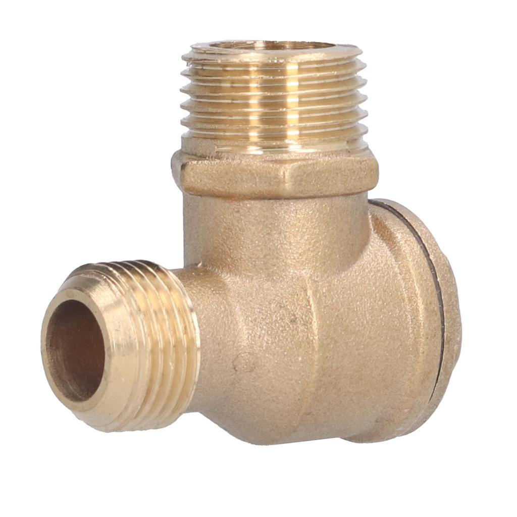 Check Valve TwoWay Brass Corrosion Resistant Replaceable Accessories for Air Compressor