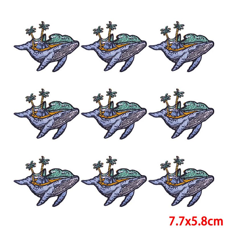 10 шт./лот, вышивка, железные нашивки для одежды, нашивки для одежды, куртки, декор, аппликация, принадлежности для шитья