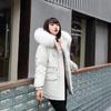 Long Padded Coat for Women, New Thickened Style with Hood, Loose Fit, Popular Jacket, Fashionable Parka Coat Suitable for Winter