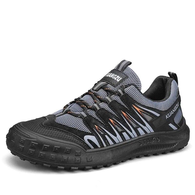 Shoes for Men Fashion Casual Shoes Breathable and Comfortable Sports Outdoor Hiking Wearresistant Men's Walking Shoes