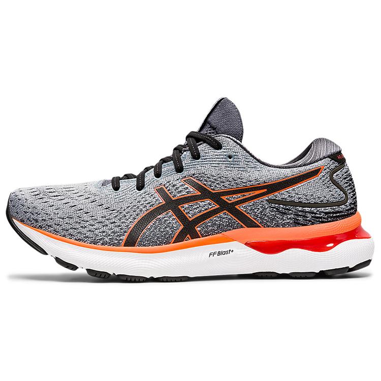Новые Asics Gel Nimbus 24 Sheet Rock Grey Shocking Orange 1011B359-020