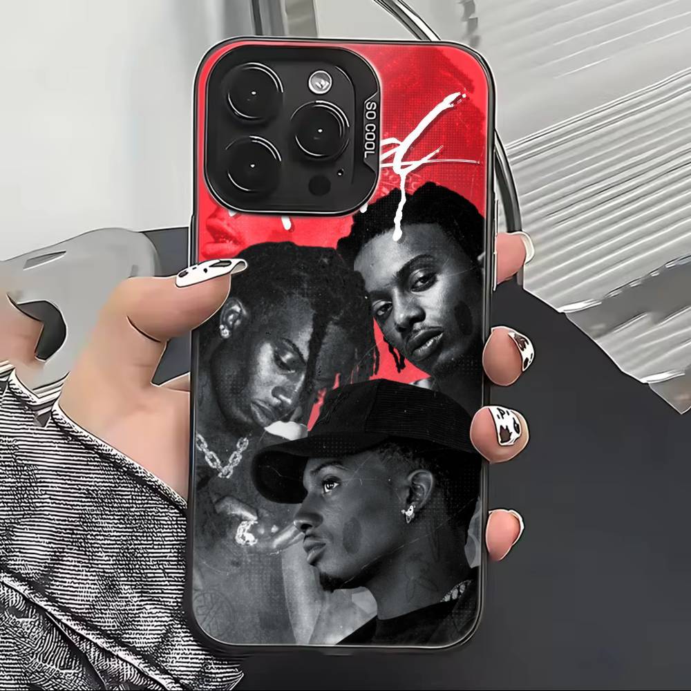 Rapper P-Playboi Carti  Phone Case For iPhone 17,16,15,14,13,12,11 Plus,Pro Max,XS,Colorful Silver Black Cover
