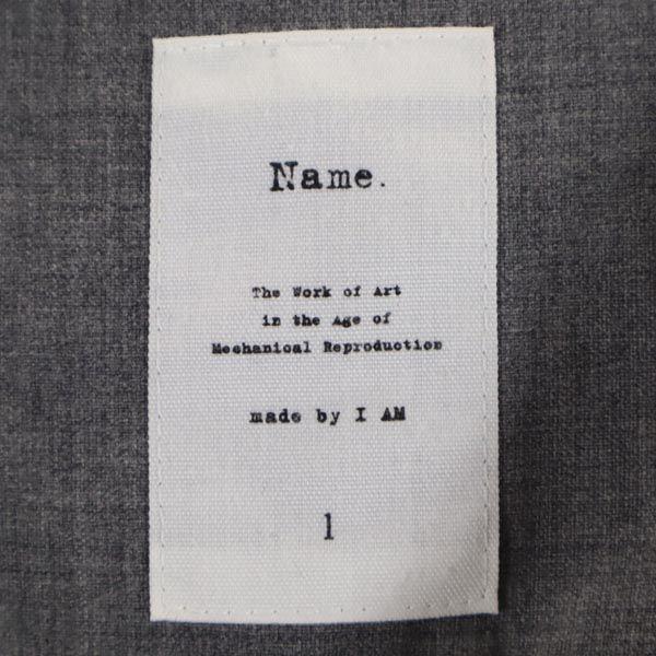 Имя. Сделано в Японии Анорак Парка 1 серый Мужской Б/У