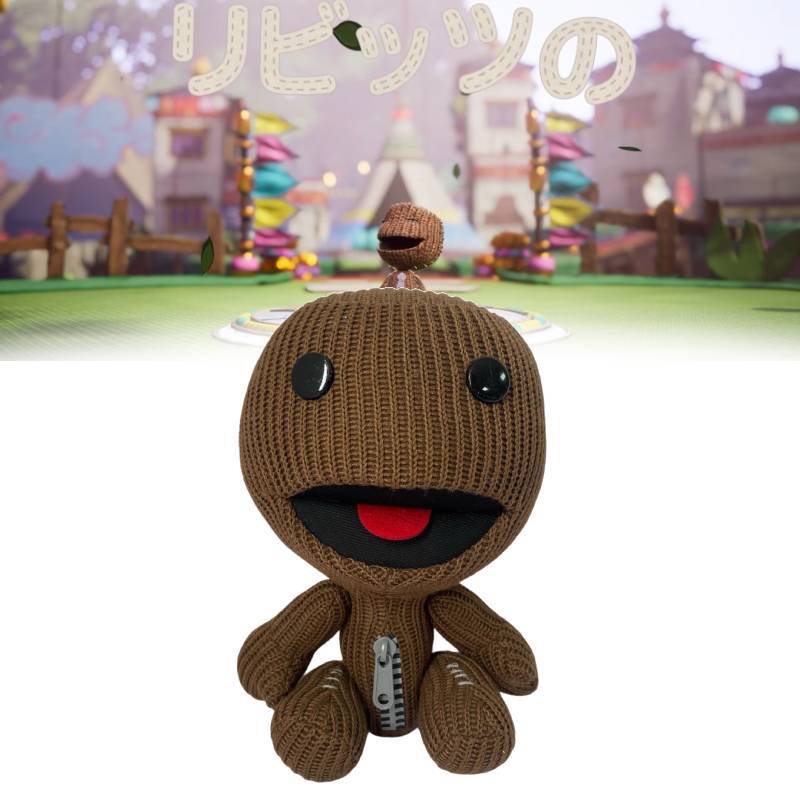 Плюшевая игрушка Sackboy из Little Big Planet 25 см Тканевое чучело животного Для детей