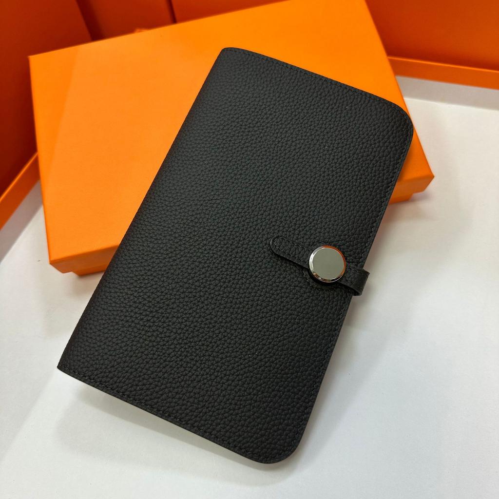 Первый слой togo коровья кожа портативная сумка для паспорта, длинный кошелек универсальный 2023 новый кожаный большая емкость сумка для мелочи