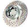 110mm Motorcycle Rear Drum brake Disc Brake 70mm Hole Conversion Tightening Ring for 220mm Disc Electric Scooter E-bike Moped