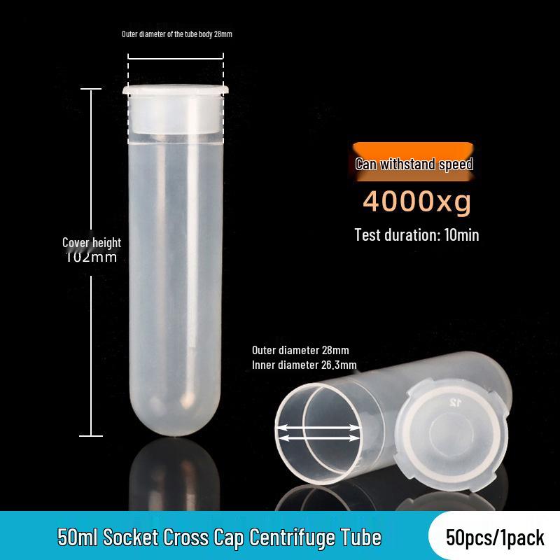 Laboratory Plastic Tubes: PCR, Centrifuge & Seed Bottles in 0.2/1.5/5/10/15/30/50ml