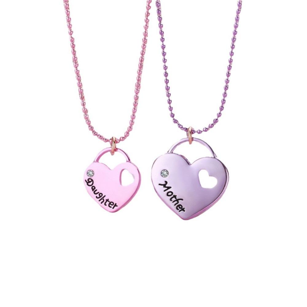 Children's Oil Rainbow Love Necklace BFF Good Friend Set Necklace Female Light Luxury Girlfriend Necklace
