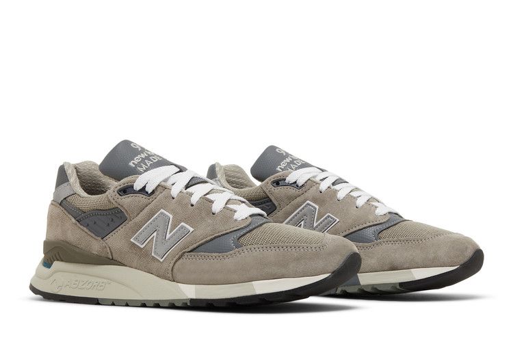 New Balance 998 Core Сделано в США Серый Серебристый