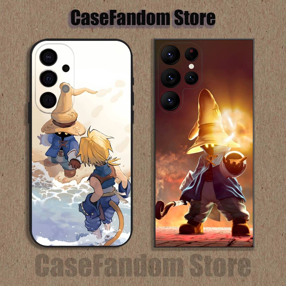 Муглы F-Final Fantasy Вивис Черный Чехол для Телефона Для Samsung S26,S25,S24,S21,S22,S23,S30,Ultra,S20,Plus,Fe,Lite,5G
