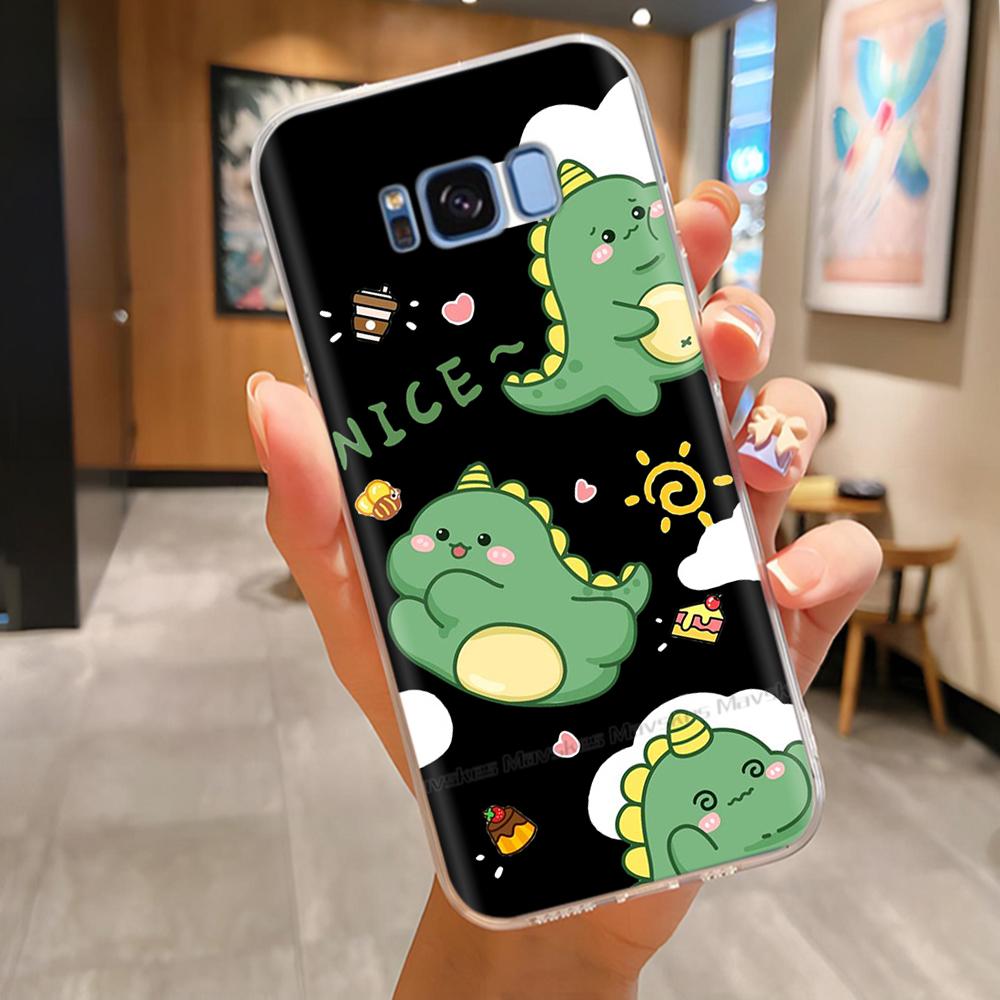 Чехол для Samsung Galaxy S8 Plus S 8 Чехол для телефона Милые Мультяшные Чехлы Расписной Мягкий ТПУ Чехол для Samsung S8 S8+ Защитный Fundas