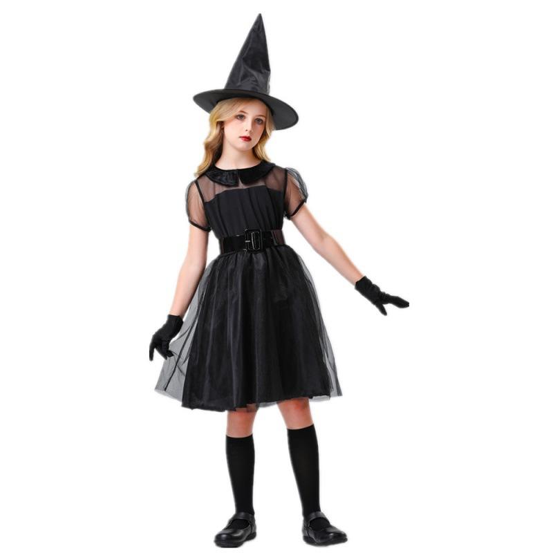 New Halloween Witch Costume Little Witch Children's Costume Witch Also Crazy Role Playing Costume