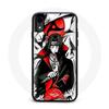 Case for Iphone XS Itachi Uchiha Naruto Anime Teaser
