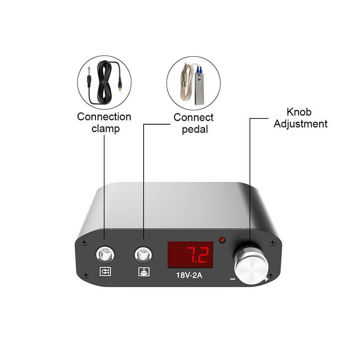 Набор для татуировки Оборудование для начинающих Полный набор инструментов для резки проволоки Туман для татуировки Набор машинок для татуировки Прямые продажи