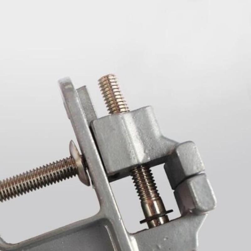 Тиски из алюминиевого сплава, настольные клещи, винтажные тиски, плоскогубцы, мини-зажим, инструмент для самостоятельного изготовления