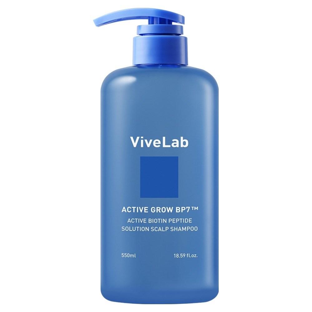 VIVE Lab Active Biotin Peptide Solution Scalp Shampoo 550ml 1 pcs
