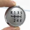 Ручка рычага переключения передач 6 скоростей Накладка-колпачок Эмблема Значок Для Volkswagen VW Transport T5 T5.1 Gp 2003-2011 Аксессуары для стайлинга автомобиля