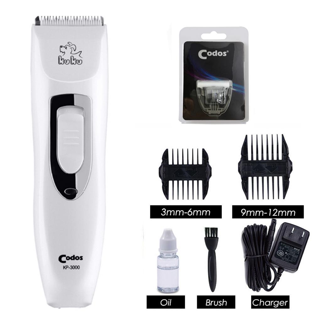Codos KP3000 Rechargeable Pet Cat Dog H Trimmer Profional Groomg Kit Electrical Dog Clippers Shaver Set Hcut He