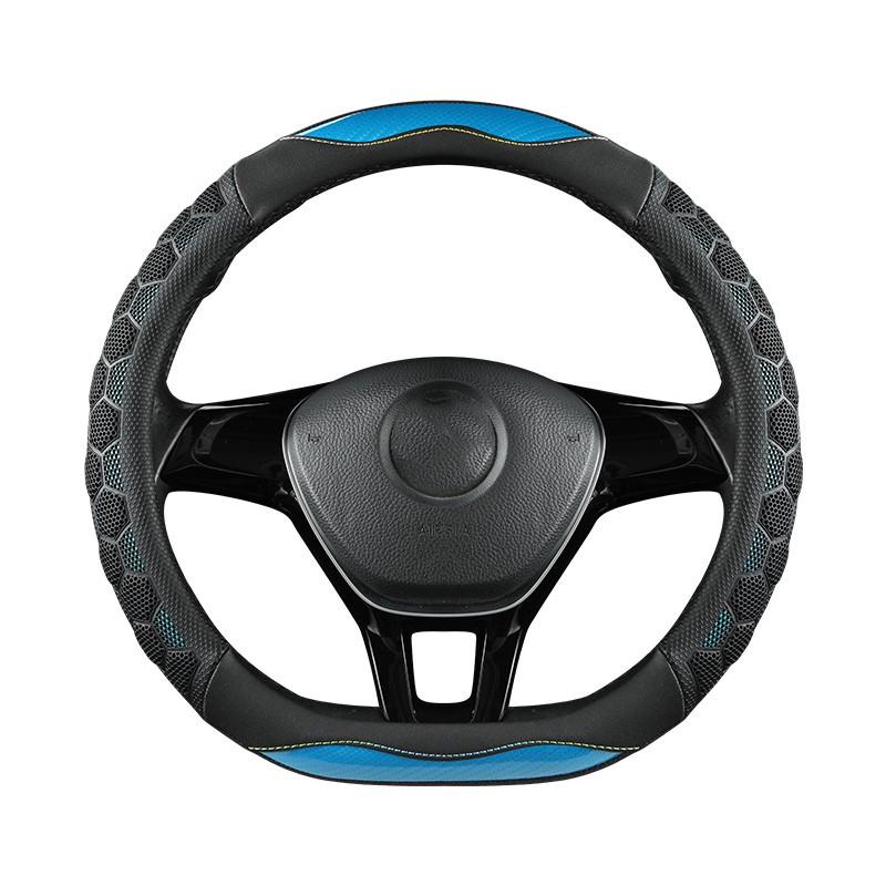 Чехол на руль из углеродного волокна, впитывающий пот — нескользящий, универсальный, подходит для всех сезонов