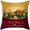 Чехол на рождественскую подушку для дивана, спальни, новогоднего домашнего декора, веселого праздничного подарка, 45x45 см