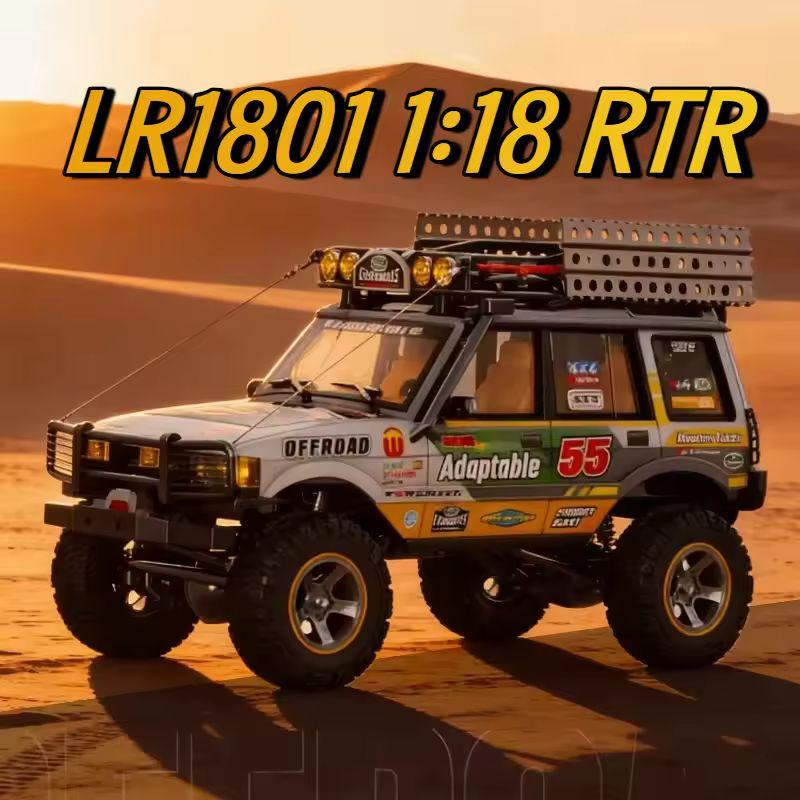 Новый 1:18 Lr1801 Профессиональный Радиоуправляемый Автомобиль, Внедорожник для Лазания, Четырехколесный Привод, Двухскоростная Модель Игрушечного Автомобиля, Подарок Мальчику
