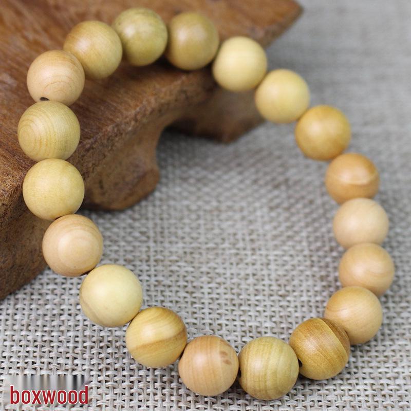 Браслеты из сандалового дерева 10 мм с одной петлей - буддийские бусины унисекс, четки, ювелирные изделия