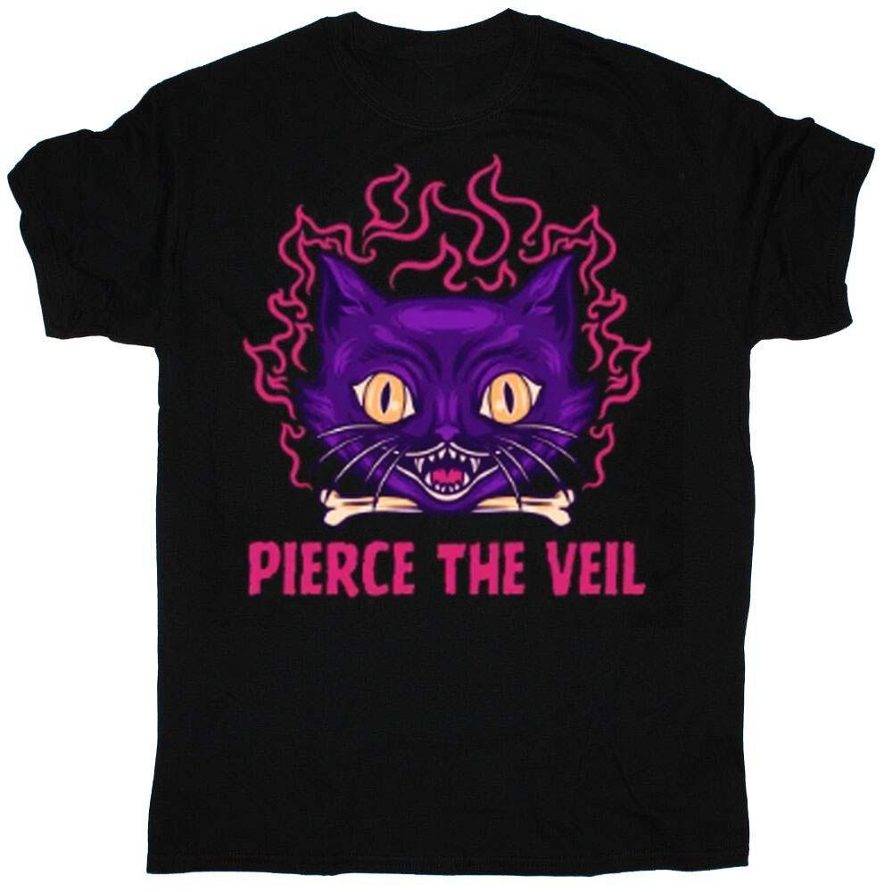 Редкий! Хлопковая футболка унисекс группы Pierce The Veil, размер от S до 5XL, футболка унисекс для концерта