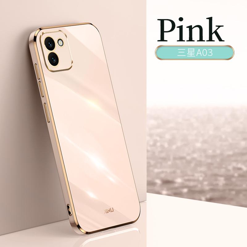 Для Samsung Galaxy A03 A 03 GalaxyA03 SM-A035F A035F чехол Мягкая силиконовая задняя крышка 6D гальванический чехол для телефона