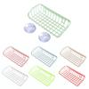 Simple Sink Drain Basket Kitchen Storage Rack with Suction Cup Bathroom Shelf Home Decoration Organizer Kitchen Gadgets