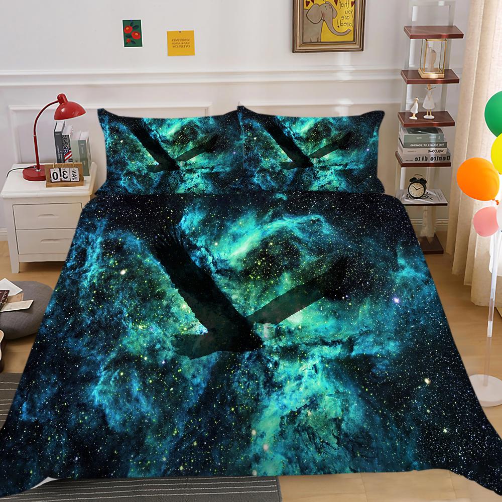 Комплект пододеяльников со звездными животными, домашние покрывала, постельные принадлежности королевского размера, роскошный пододеяльник с наволочкой, романтические комплекты постельного белья