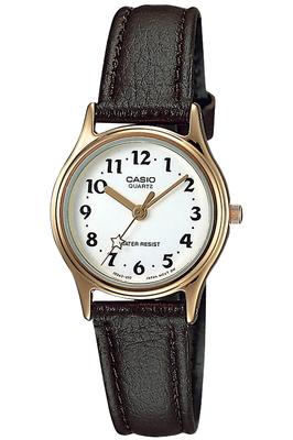 Женские часы Casio Collection коричневые LQ-398GL-7B3LJH