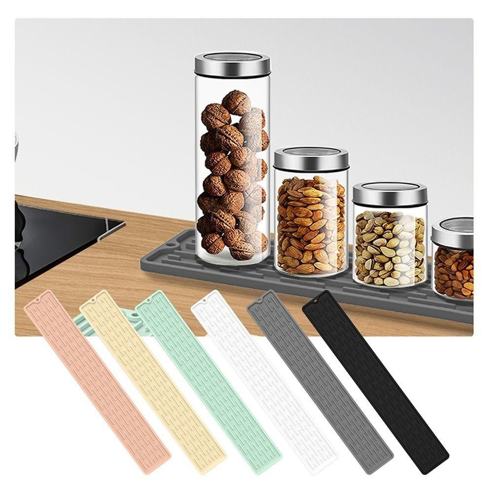 Faucet Wraparound Splash Catcher Faucet Absorbent Mat Silicone Drain Pad Silicone Faucet Mat