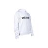 WE11DONE Худи с принтом логотипа-буквы FW22 Унисекс-худи Белый WD-TH3-22-845-U-WH