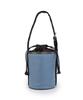 Официальная сумка через плечо MED BELT DRAWST Cosmic Sky Denim TOTE/2009 Женская