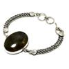 Labradorite Gemstone 925 Silver Plated Handmade Jewelry Bracelet 6-8"