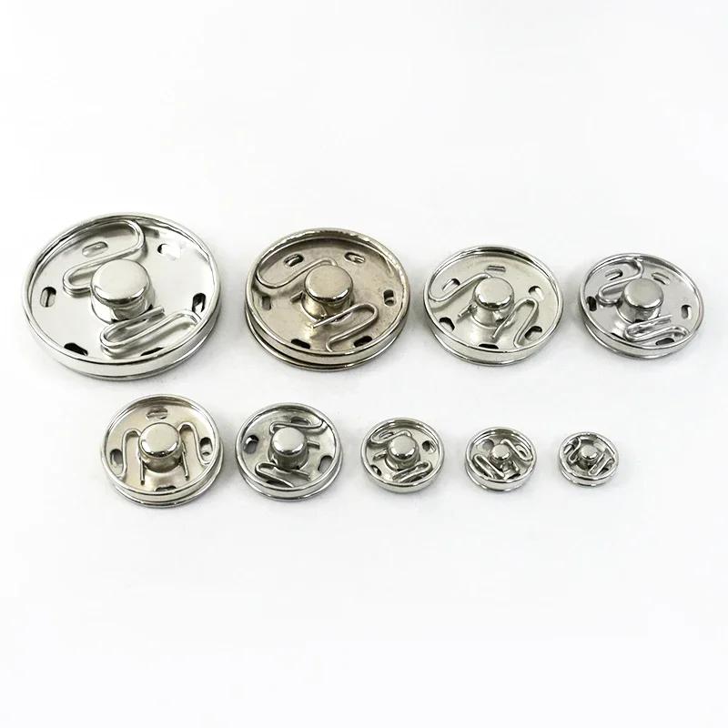 50 наборов Meetee 8-30 мм Металлические кнопки-защелки для кожи, кнопки-кнопки, кнопки-заклепки для одежды, обуви, Невидимая застежка, Аксессуары для одежды