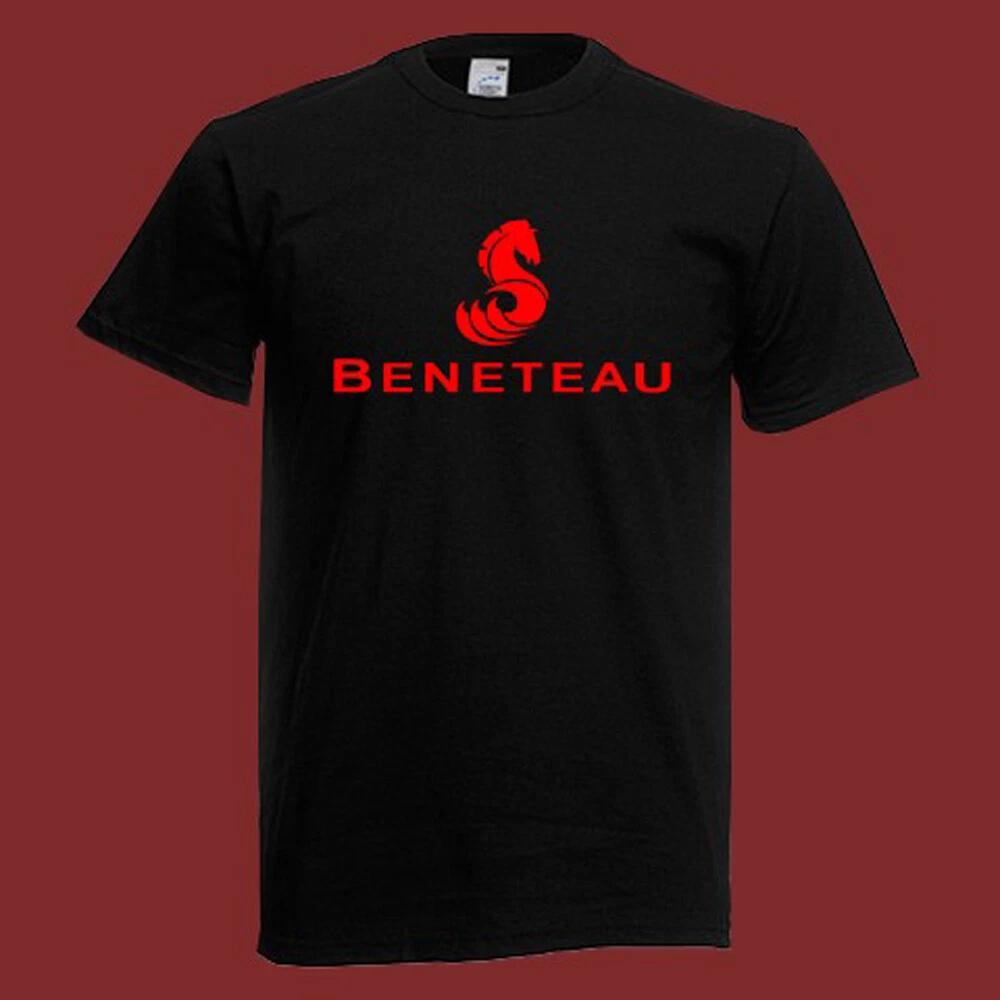 Beneteau Yachts Sailboat Red Men's Black Size S-5XL