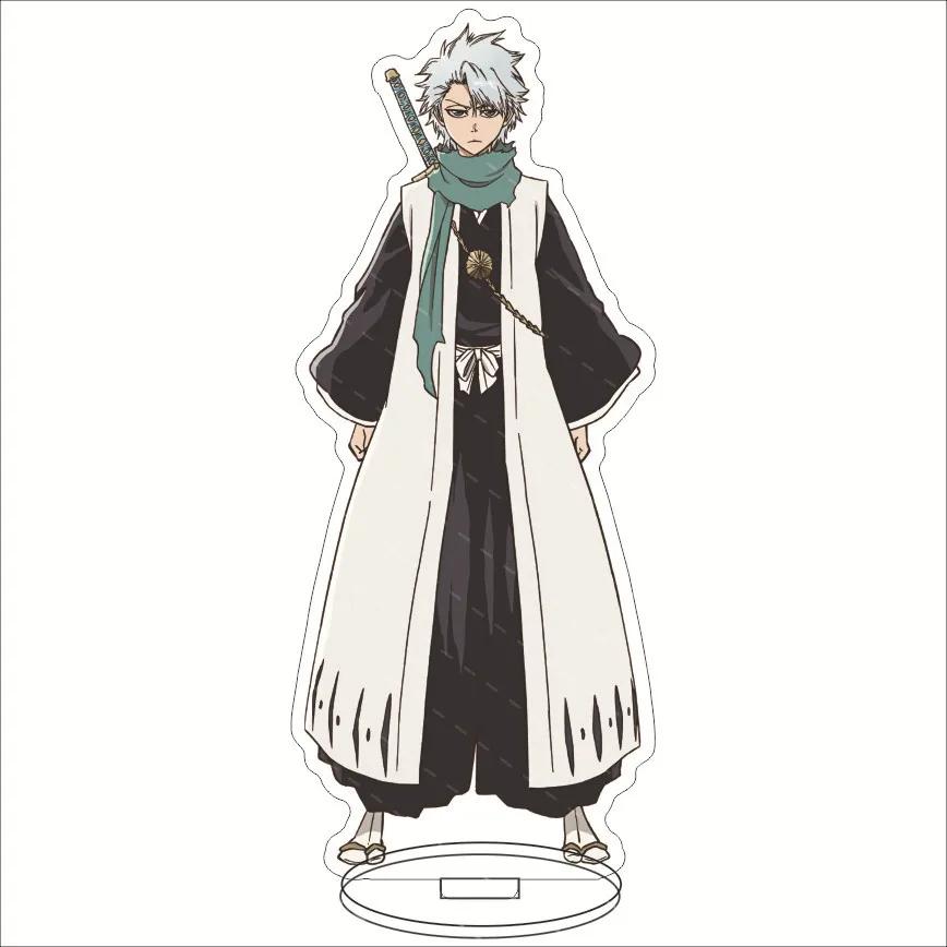 Аниме BLEACH Акриловые Декоративные Поделки Игрушка 15 см Ичиго Куросаки Айзен Сосуке Коллекционные Фигурки Настольное Украшение Дома