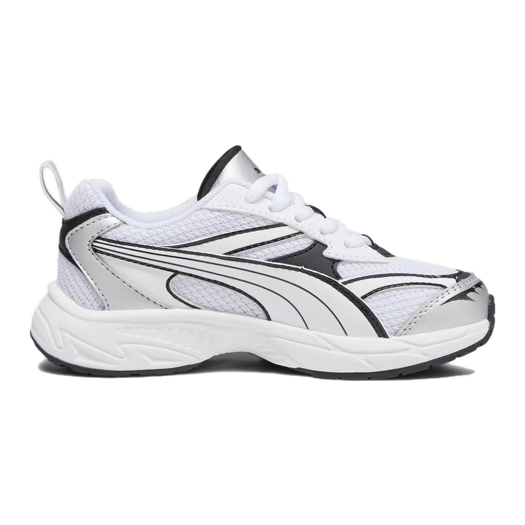 Puma Кроссовки Morphic Basic Little Kid Feather Grey Black Kids 394378-02