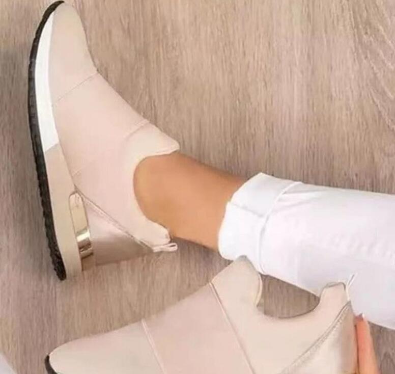 Мода Zapatillas 2024 дышащая сетчатая повседневная спортивная обувь на платформе легкие кроссовки на танкетке женские вулканизированные туфли Zapatillas Mujer