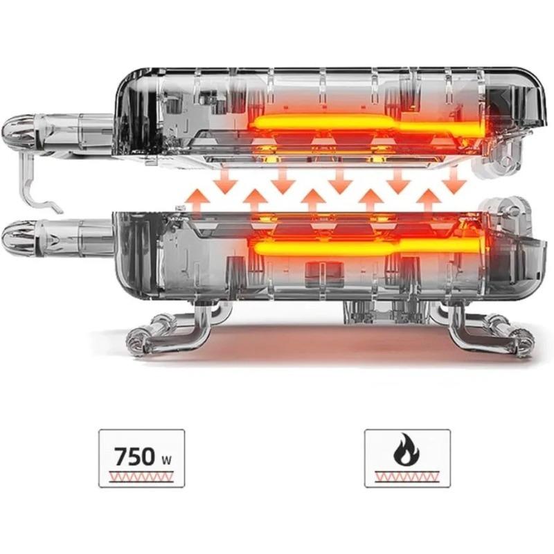 Мини 6-в-1 Сэндвичница с антипригарным покрытием - Съемные пластины, Многофункциональная завтрачница для вафель, сэндвичей и тостов, для домашнего использования