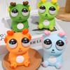 Popping Eye Dragon Squeeze Toy Anxiety Stress Relief Sitting Cartoon Dragon Pinch