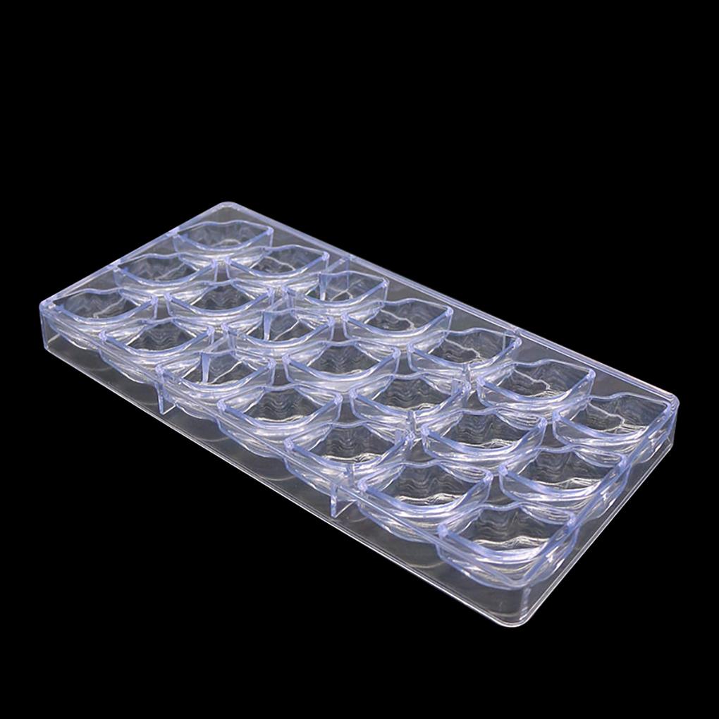 Форма для шоколада, прозрачная пластиковая форма для украшения десерта, для выпечки кексов, печенья, конфет