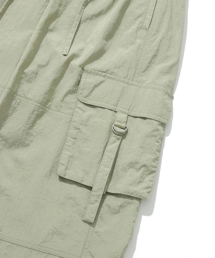 COVERNAT WOMAN Fluid Cargo Pants Light Khaki