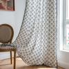 American Country Finished Curtains Beige Translucent Living Room Balcony Bedroom Bay Window Kitchen Curtain