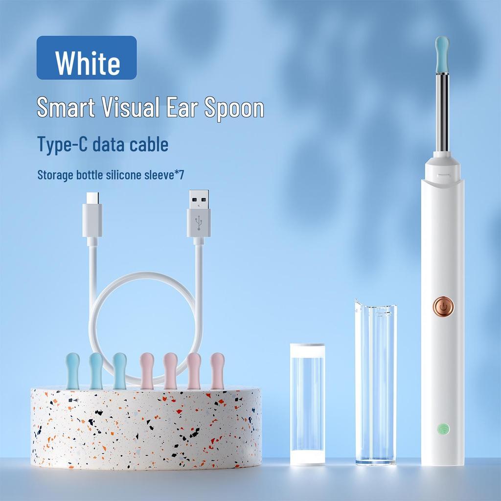 Беспроводной интеллектуальный визуальный эндоскоп для ушного зондирования со светодиодной подсветкой