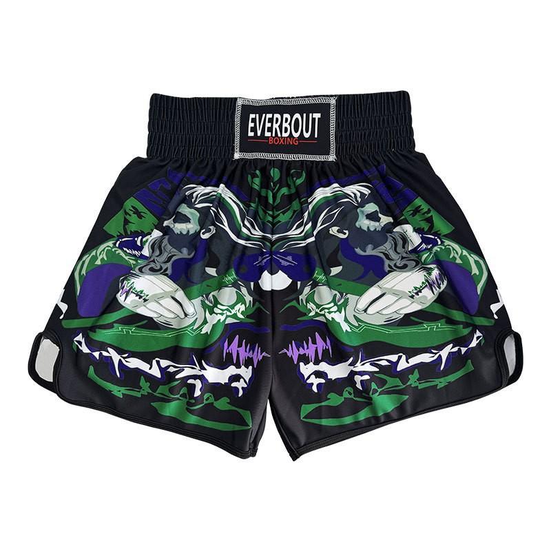 EVERBOUT Kids Adults Boxing Shorts Camo Fight Training Gym Workout